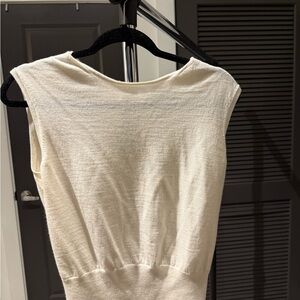 Banana Republic Cream Wool Blend Top